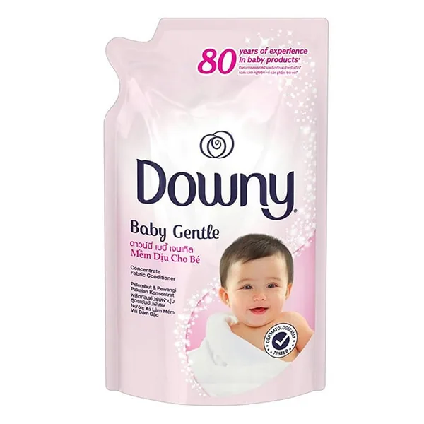Downy Fabric Softener Baby Gentle Concentrate Refill 1500ml x 4