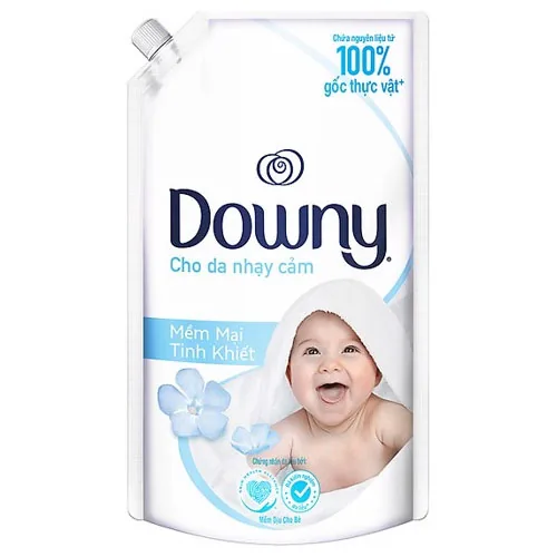 Downy Fabric Softener Baby Pure Soft Refill 1600ml x 6
