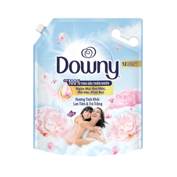 Downy Fabric Softener Fresh Freesia & White Tea 3200ml x 4