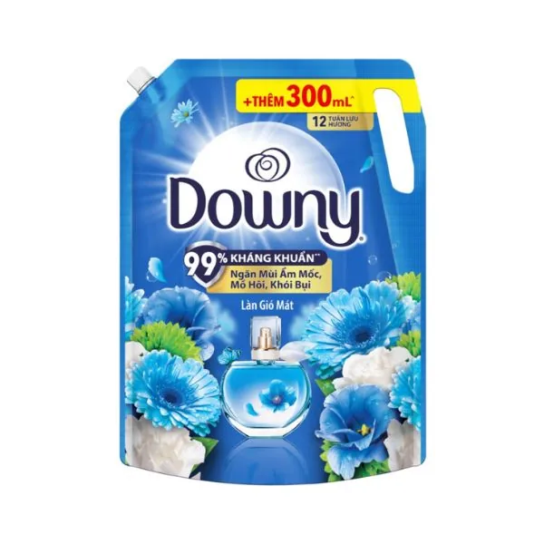Downy Fabric Softener Fresh Wind 2600ml x 4