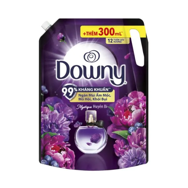 Downy Fabric Softener Parfum Mystique 2500ml x 4