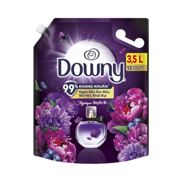 Downy Fabric Softener Parfum Mystique 3500ml x 4