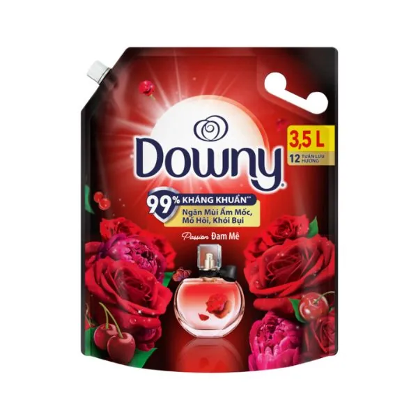 Downy Fabric Softener Passion 3500ml x 4