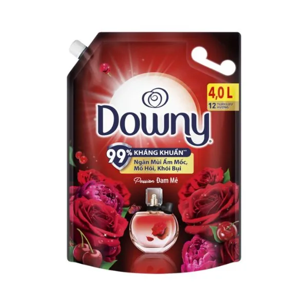 Downy Fabric Softener Passion 4000ml x 4