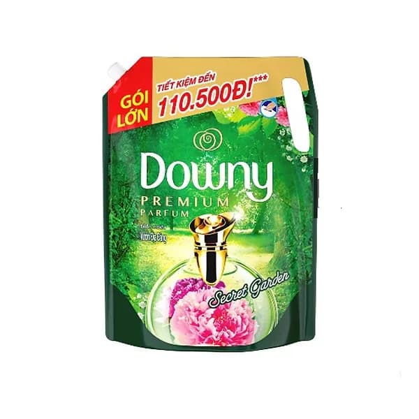 Downy Fabric Softener Secret Garden Refill 2100ml x 4
