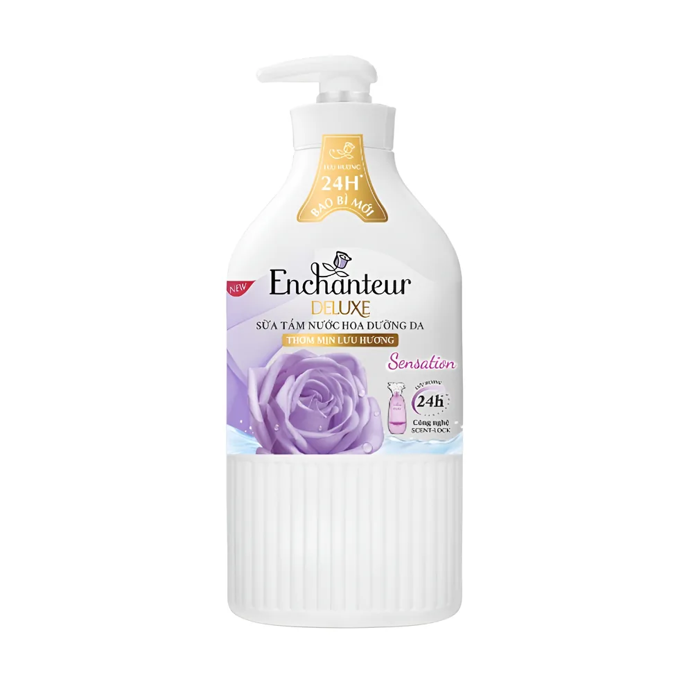 Enchanteur Shower Gel Deluxe Sensation Perfumed 650g