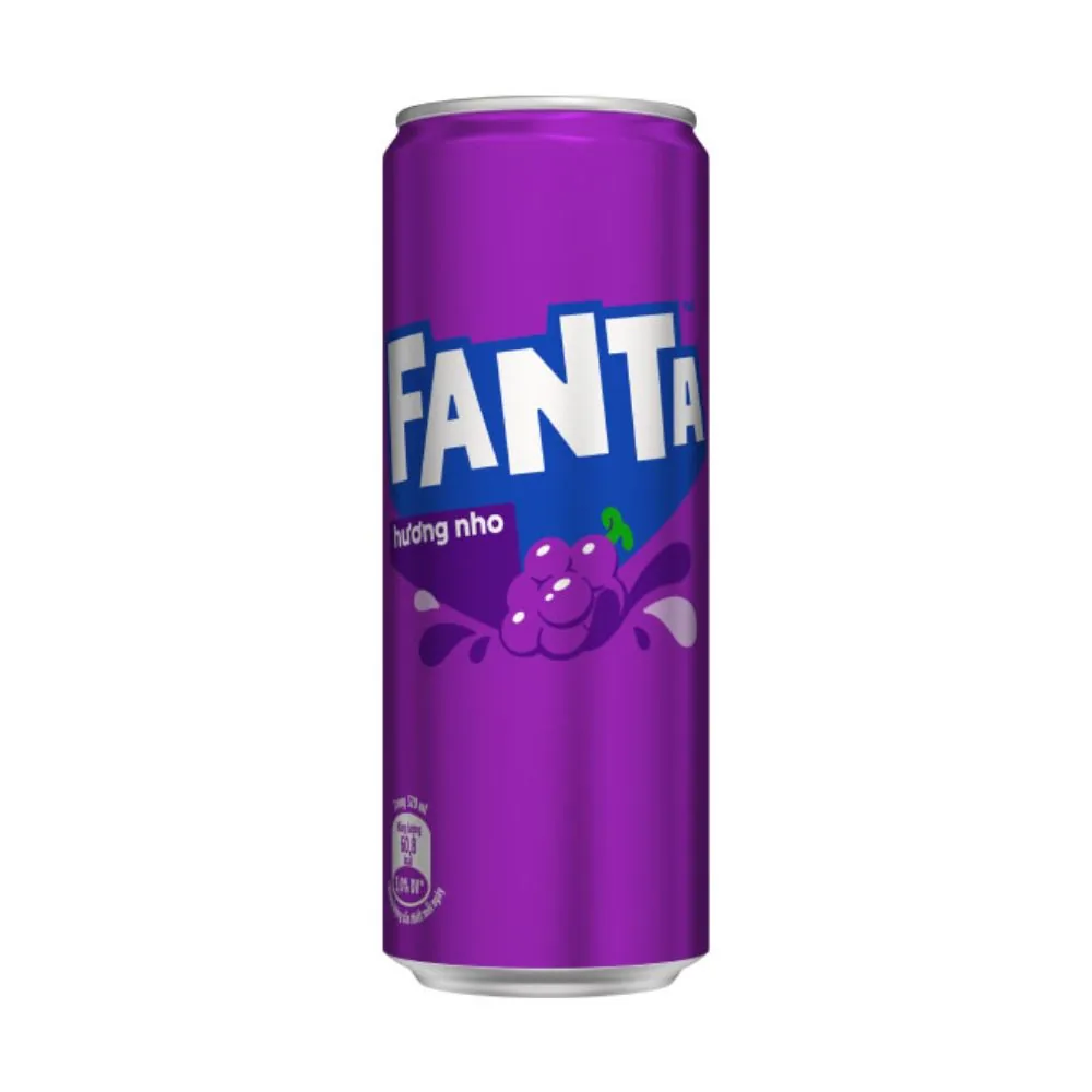 Fanta Soft Drink Grape 320ml