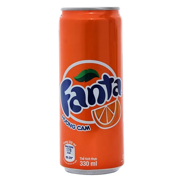 Fanta Soft Drink Orange 330ml