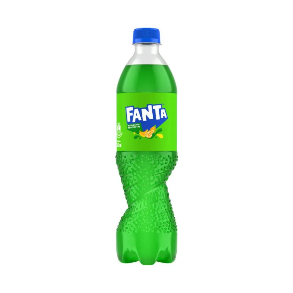 Fanta Soft Drink Soda Cream 600ml x 24
