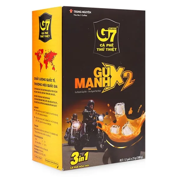 G7 Coffee 3in1 Strong Instant 12 Sticks 25g