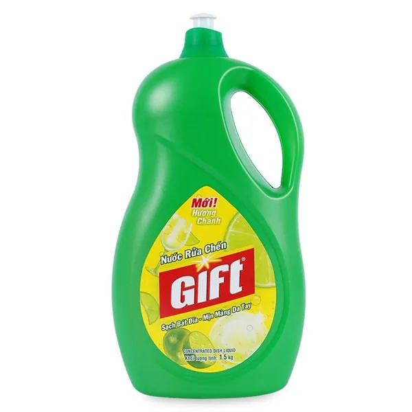 Gift Dishwashing Liquid Lemon 1500g