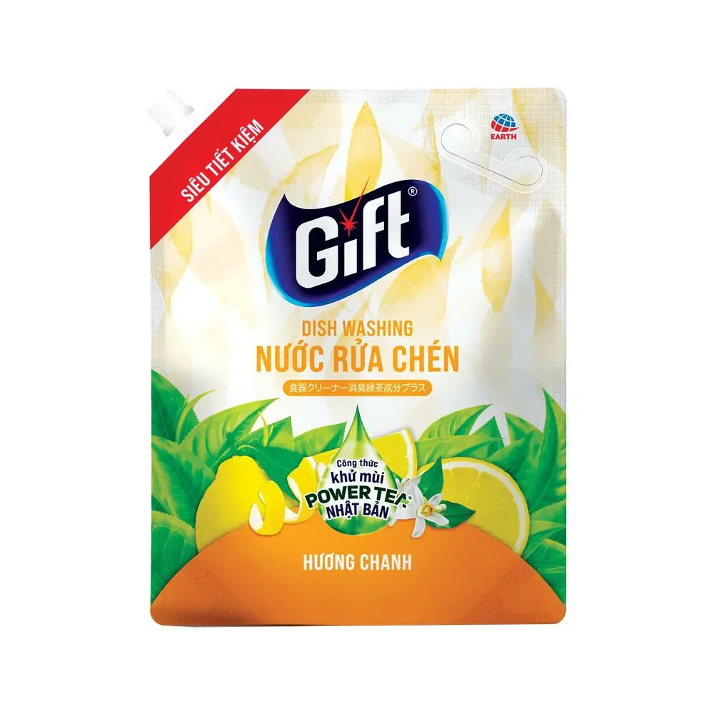 Gift Dishwashing Liquid Lemon 3600g