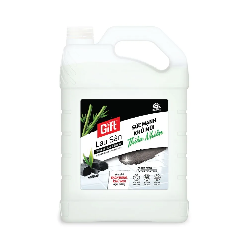 Gift Floor Cleaner Natural Charcoal & Bamboo 3800g x 3