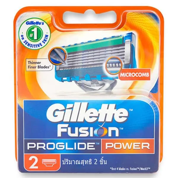 Gillette Razor Fusion Power Blade 1s