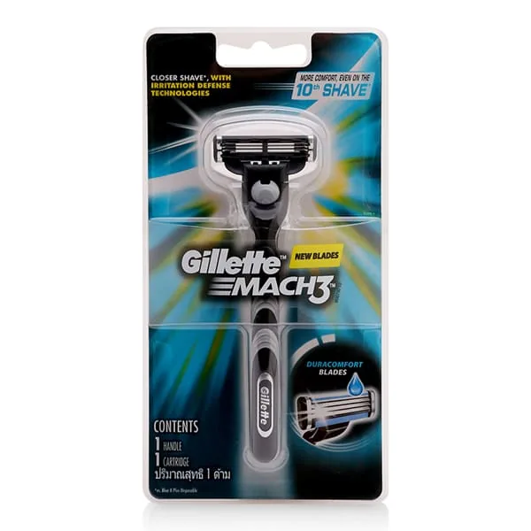 Gillette Razor Mach 3 Blades 1s