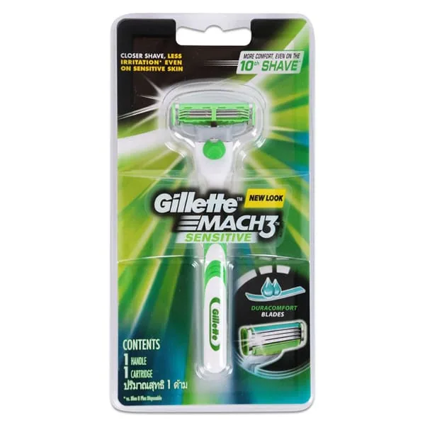 Gillette Razor Mach 3 Sensitive 1s