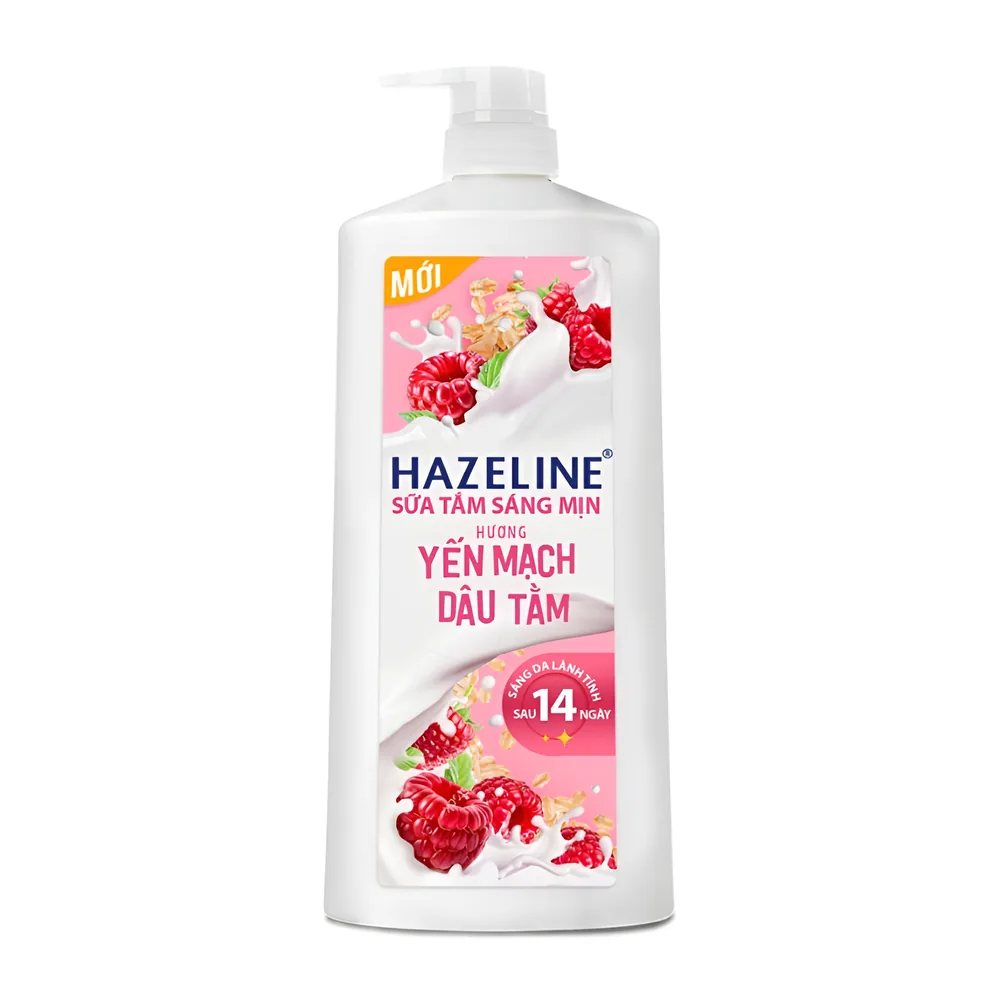 Hazeline Body Wash Brightening Oat & Mulberry 1000g