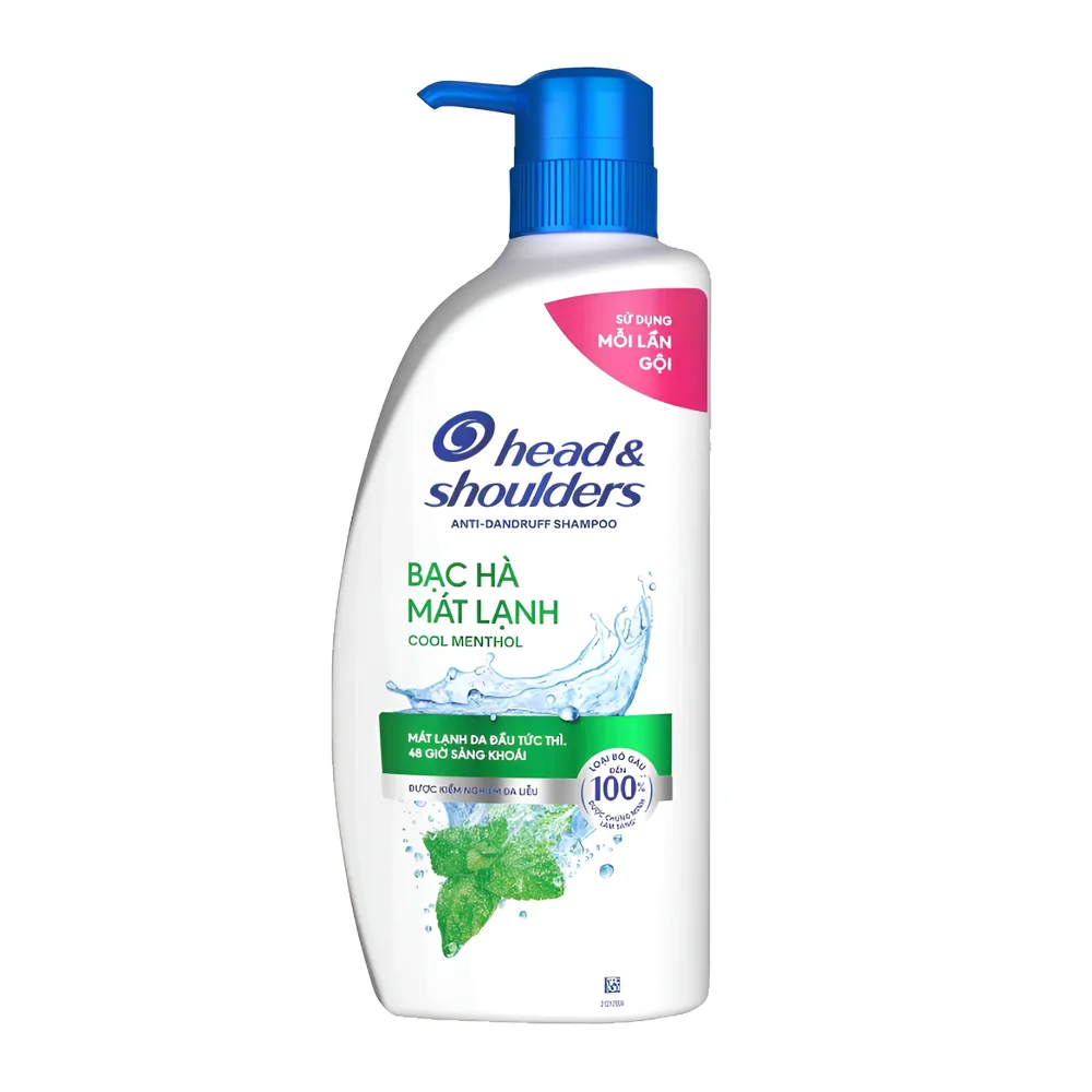Head & Shoulders Shampoo Methol Fresh 850ml x 6