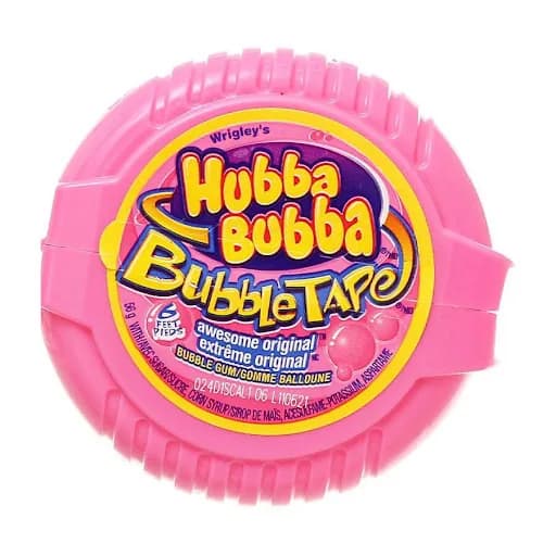Hubba Bubba Chewing Gum ORIGINAL 12 TAPES X 56g