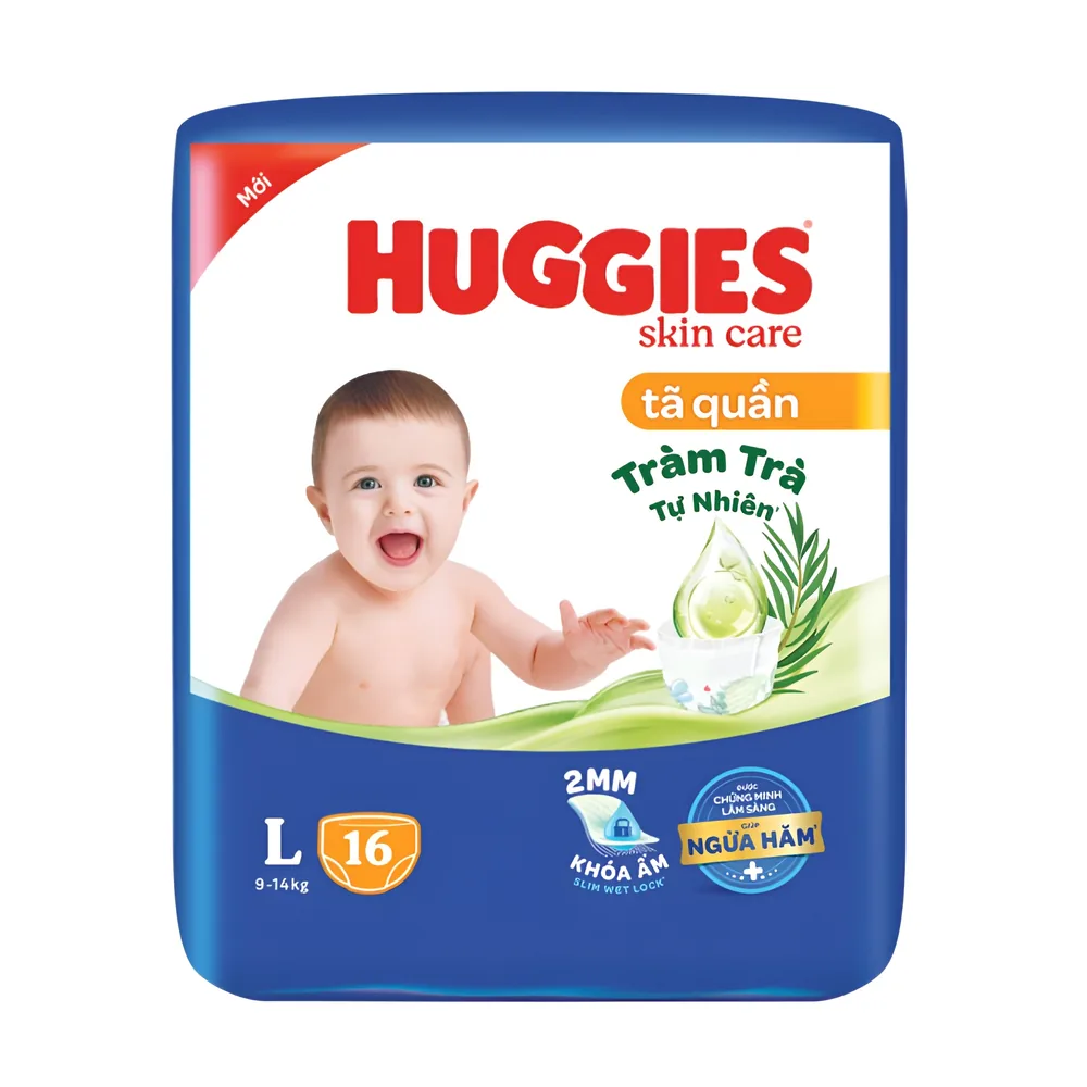 Huggies Pants Diaper Dry Eco L 16 Pieces 16s