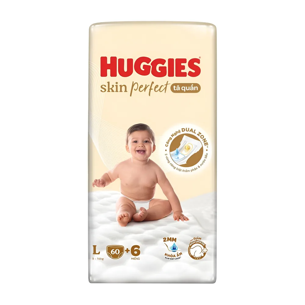 Huggies Pants Diaper Skin Perfect L 60 Pieces 60s