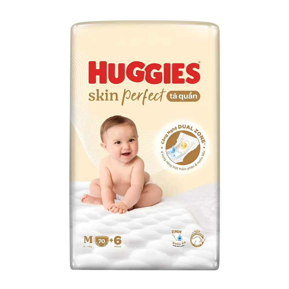 Huggies Pants Diaper Skin Perfect M 70 Pieces 70s