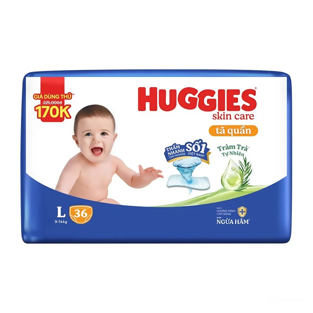 Huggies Pants Diaper Smart Jumbo L 36 Pieces 36s