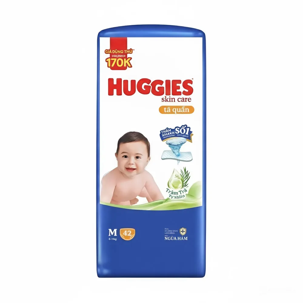 Huggies Pants Diaper Smart Jumbo M 42 Pieces 42s