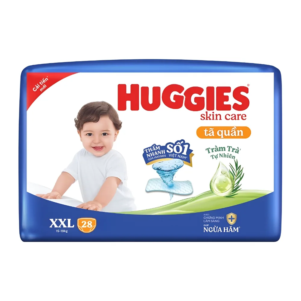 Huggies Pants Diaper Smart Jumbo XXL 28 Pieces 28s