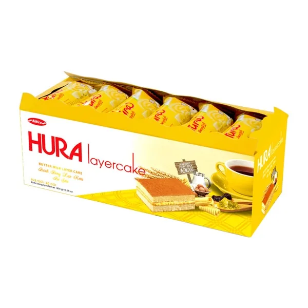 Hura Cake Demi Butter Milk Layer 300g