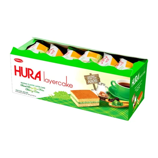 Hura Cake Demi Pandan Layer 300g