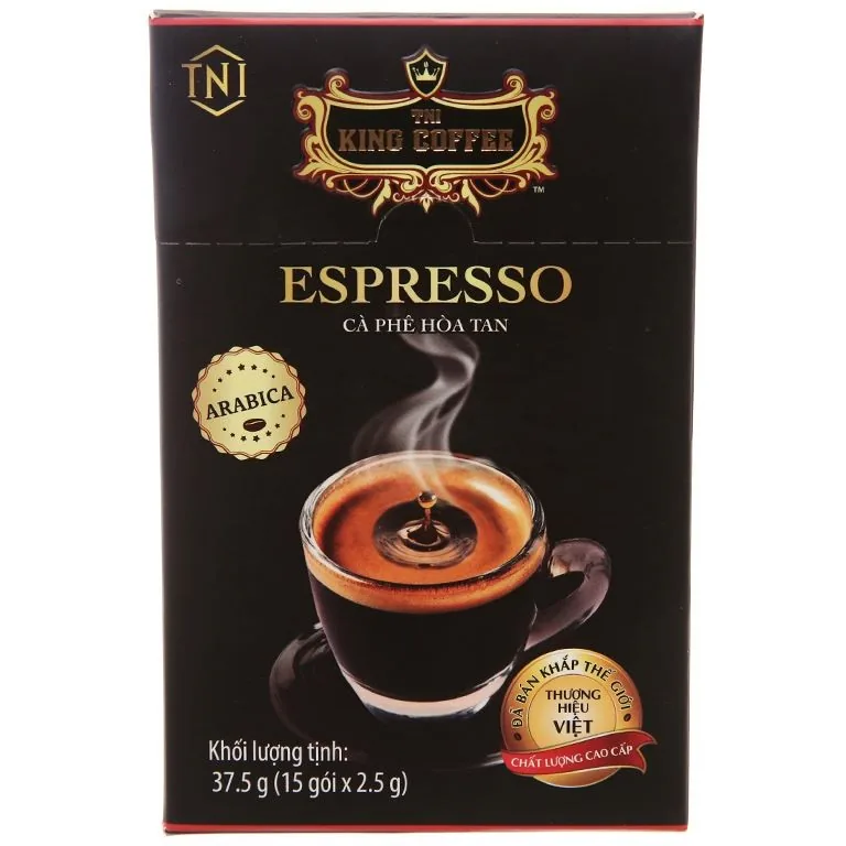 King Coffee Espresso Instant 15 sticks 2.5g