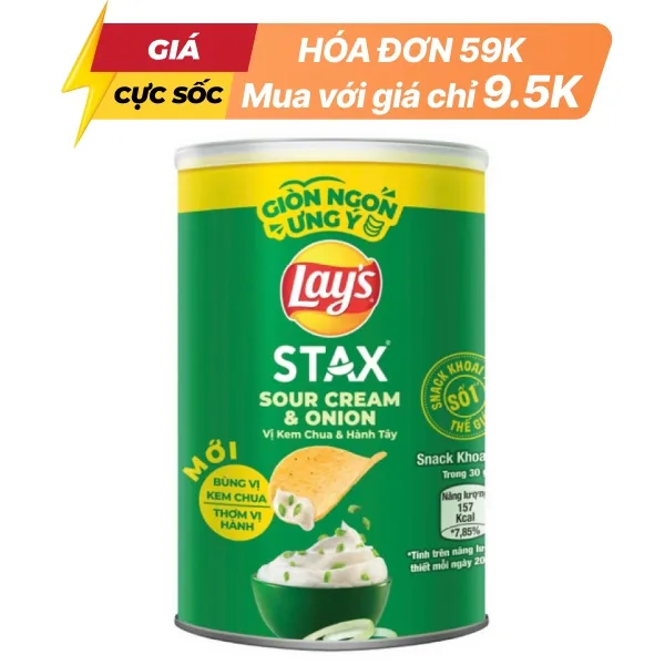 Lay's Potato Chips Sour Cream & Onion 40g