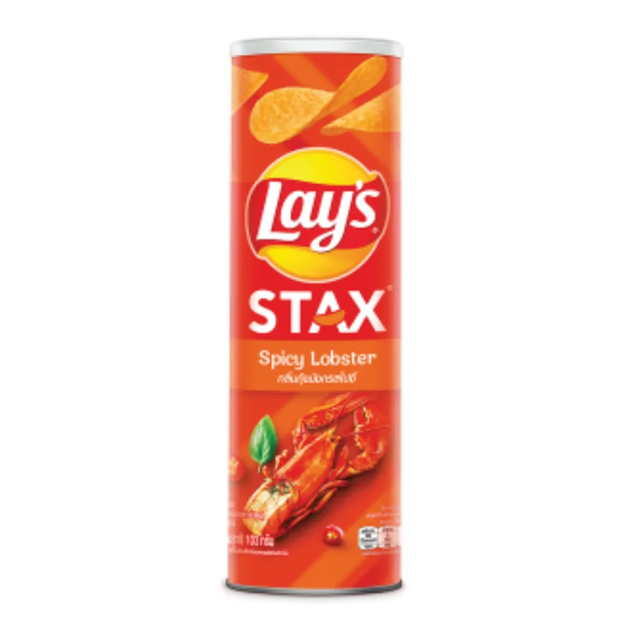 Lay's Snack Stax Spicy Lobster 150g x 14