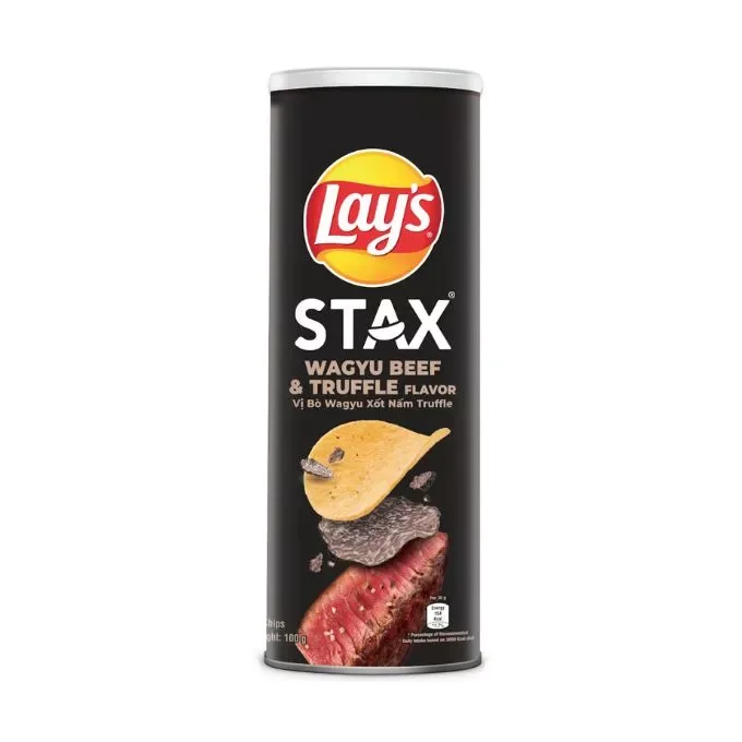 Lay's Snack Stax Wagyu Beef & Truffle 100g