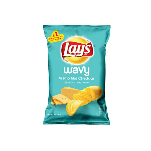 Lay's Snack Wavy Cheddar Cheese 90g