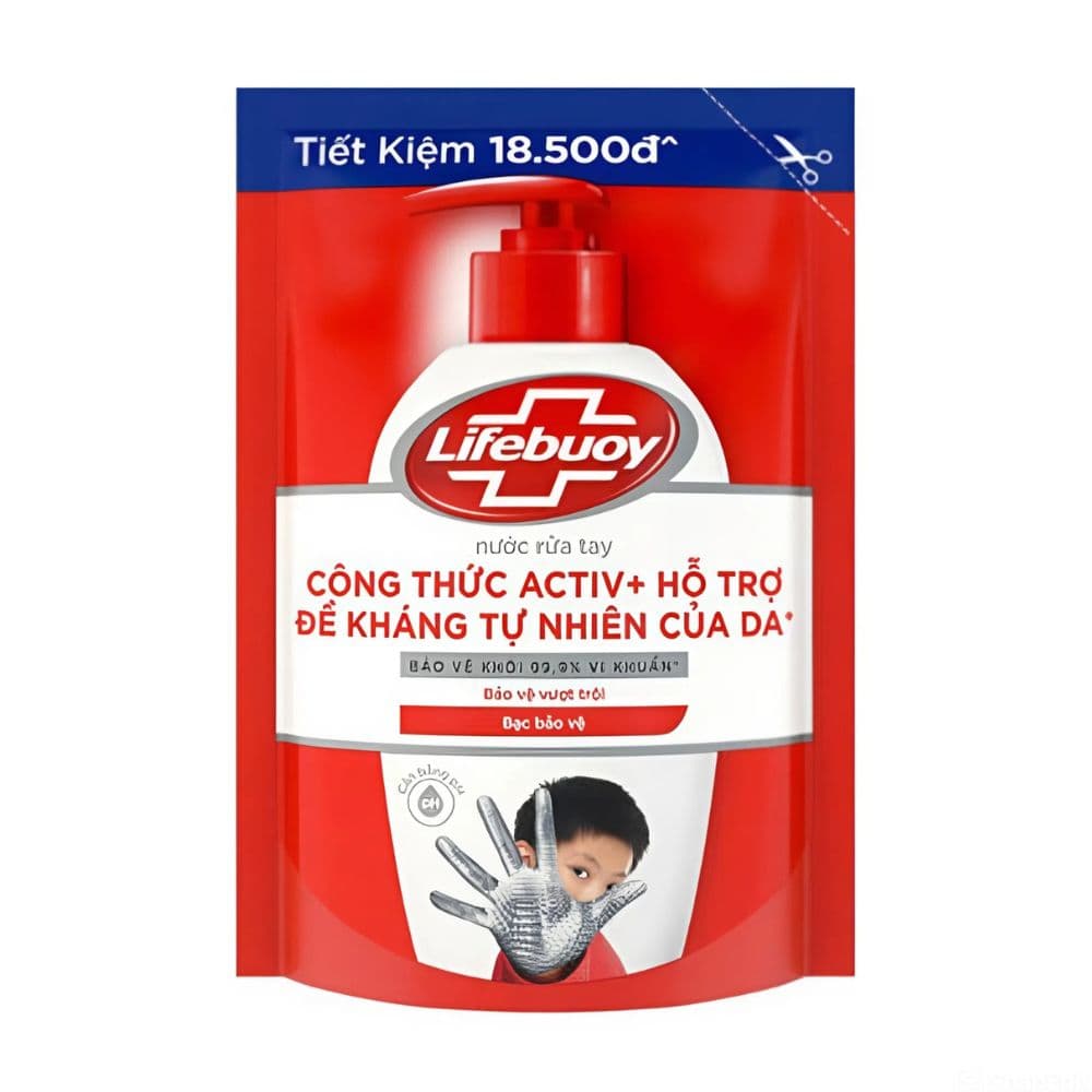 Lifebuoy Hand Wash Bạc Bảo Vệ 400g