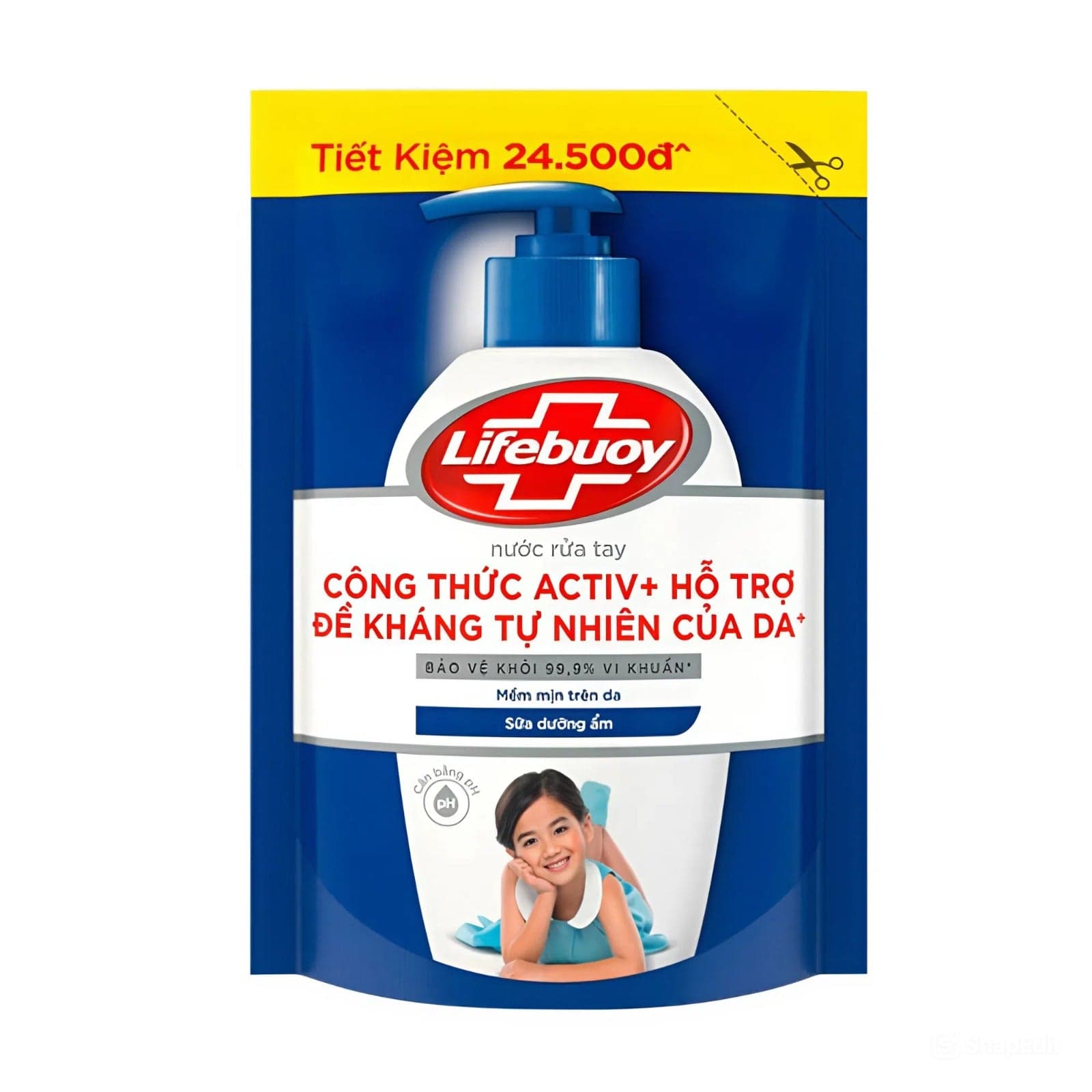 Lifebuoy Hand Wash Sữa Dưỡng Ẩm 400g