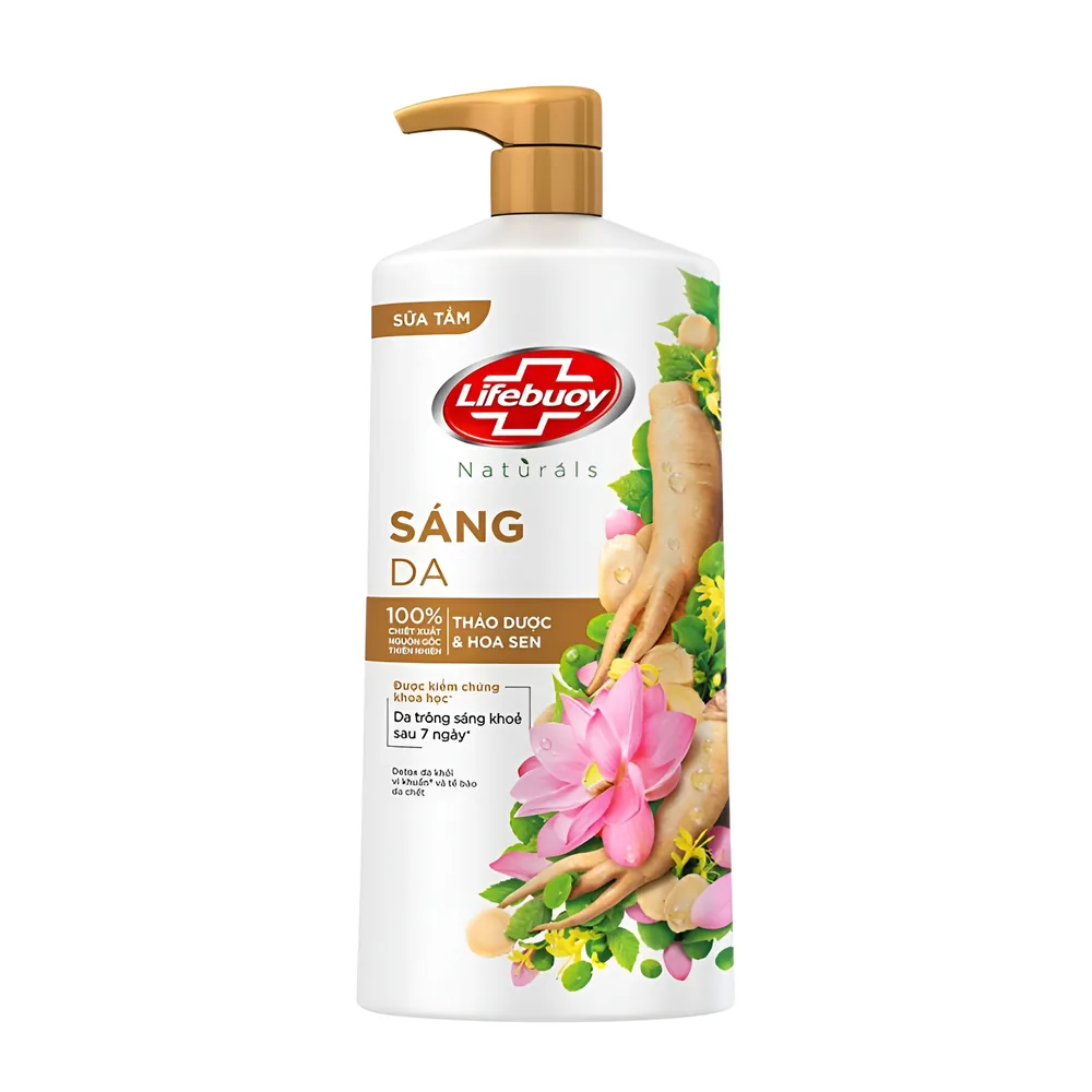 Lifebuoy Shower Gel Herbal & Lotus Brightening 800g