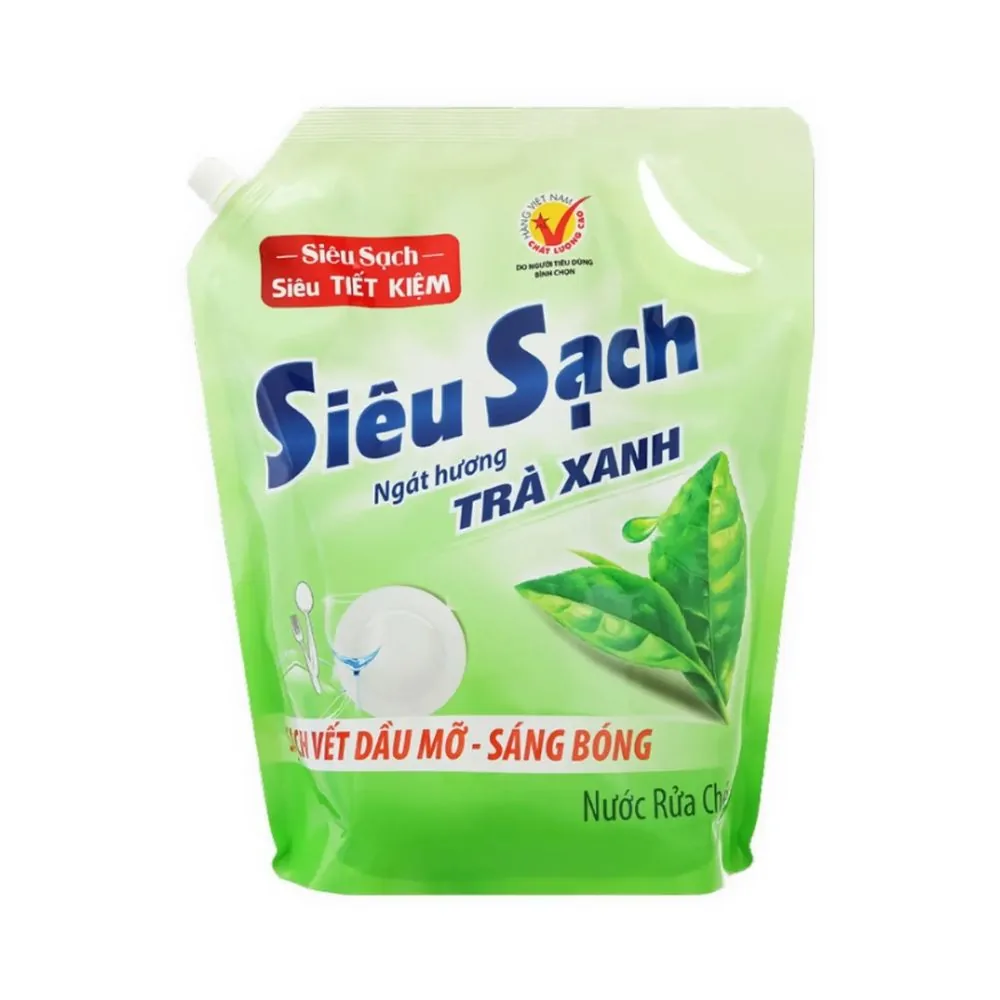 Lix Dishwashing Liquid Green Tea Ultra Clean 3200g