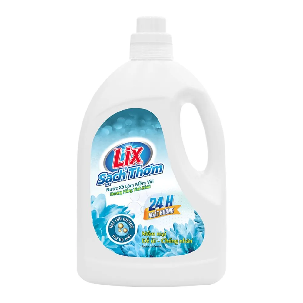 Lix Fabric Softener Pure Energy Scent Clean & Fresh 1800ml