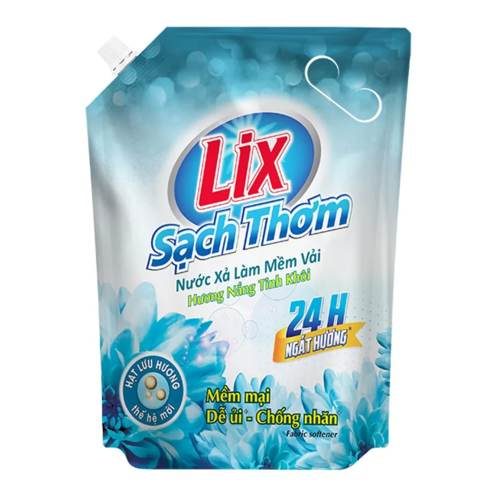 Lix Fabric Softener Pure Energy Scent Clean & Fresh 2200ml