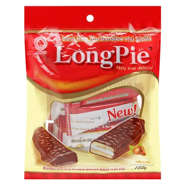 LongPie Chocolate With Marshllow 180g