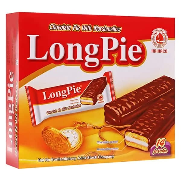 LongPie Chocolate With Marshllow 252g