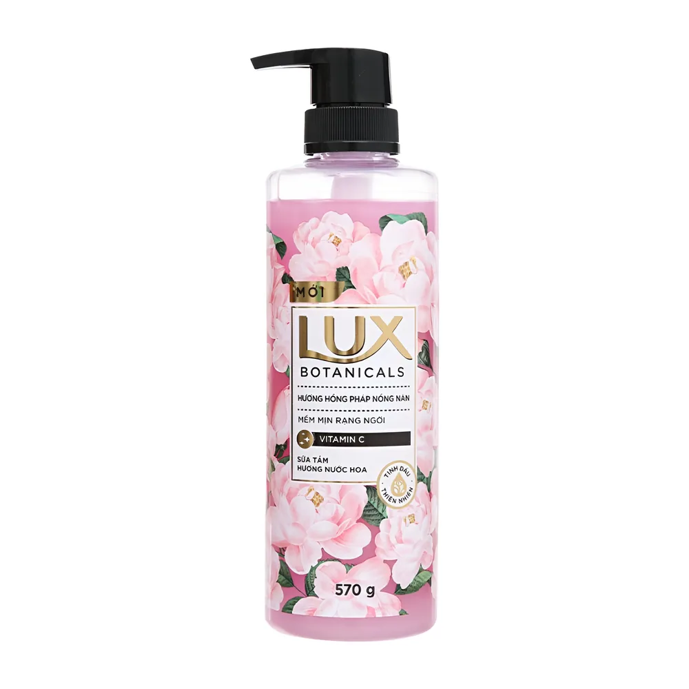 Lux Body Wash Passionate French Rose Scent 570g