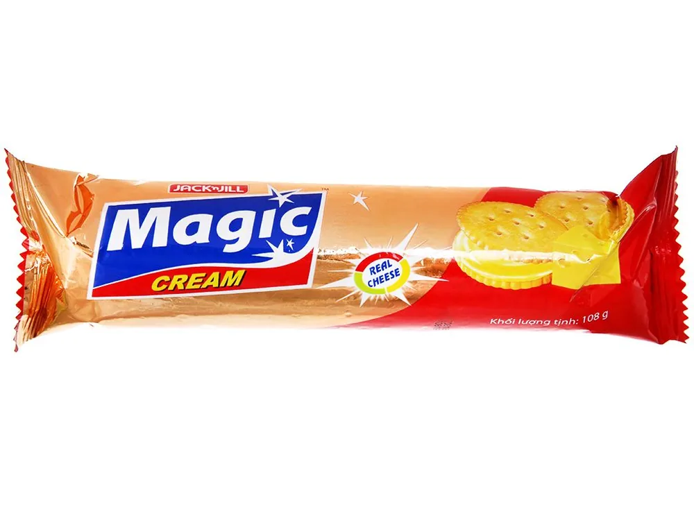 Magic Biscuit Cracker Cheese Cream 108g