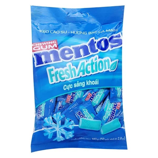 Mentos Chewing Gum Fresh Action 140g