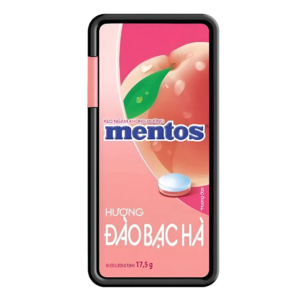 Mentos Hard Candy Peach 17.5g x 144