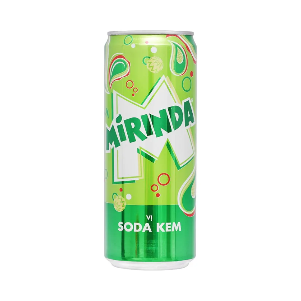 Mirinda Soft Drink Soda Cream 320ml