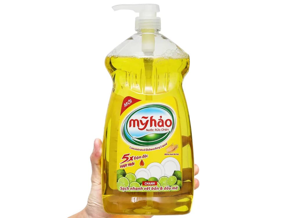 Mỹ Hảo Dishwashing Liquid Lemon 1500g